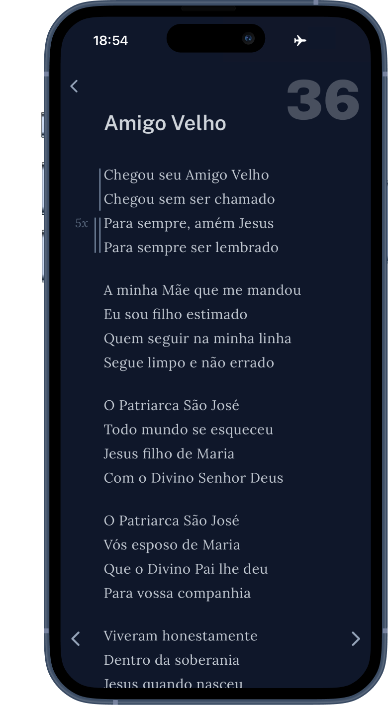 Livro da Floresta app screenshot